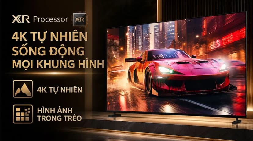 Google Tivi Sony 4K 85 inch K-85XR30M2 - Giá rẻ nhất hôm nay - Ảnh 3