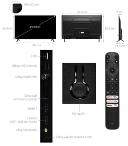 Google Tivi TCL FHD 43 inch 43S5400 - Giá rẻ nhất hôm nay - Ảnh 5