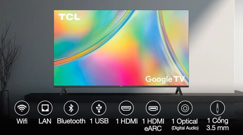 Google Tivi TCL FHD 43 inch 43S5400 - Giá rẻ nhất hôm nay - Ảnh 8