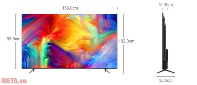 So sánh giá Google Tivi TCL 4K 75 inch 75P737 rẻ nhất? - Ảnh 6