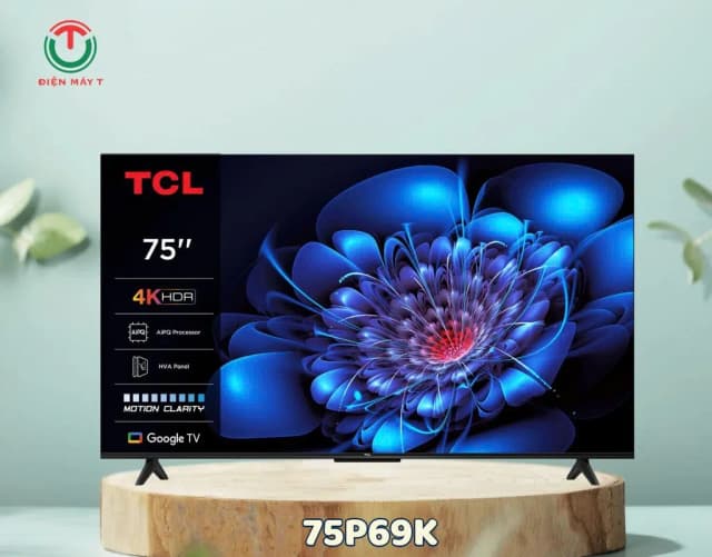 So sánh giá Google Tivi TCL AI 4K 75 inch 75P69K rẻ nhất? - Ảnh 3