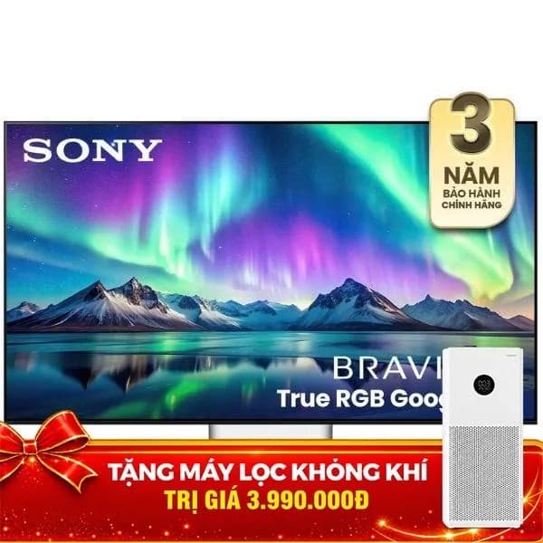 Google Tivi True RGB Sony AI 4K 75 inch K-75XR90M2 - Ảnh 6