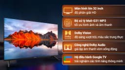 So sánh giá Google Tivi Xiaomi A 32 inch L32M8-P2SEA - Tìm sản phẩm giá rẻ nhất - Ảnh 5
