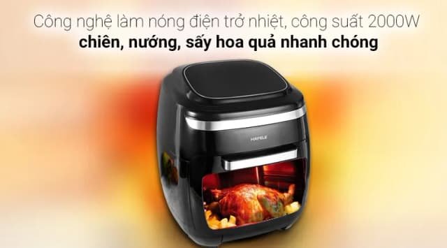 So sánh giá Lò chiên không dầu Hafele 11 lít AF-602A (535.43.711) rẻ nhất? - Ảnh 14