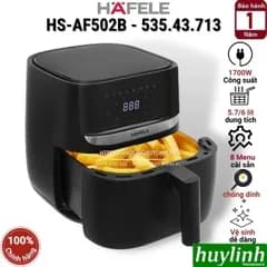 So sánh giá Nồi chiên không dầu Hafele 5.7 lít HS-AF502B (535.43.713) rẻ nhất? - Ảnh 12