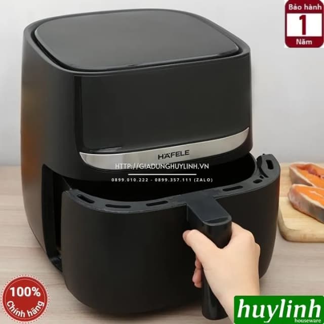 So sánh giá Nồi chiên không dầu Hafele 5.7 lít HS-AF502B (535.43.713) rẻ nhất? - Ảnh 16