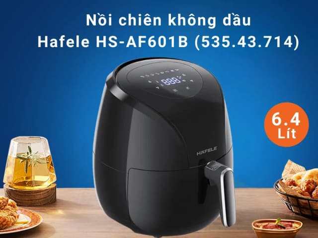 So sánh giá Nồi chiên không dầu Hafele 6.4 lít HS-AF601B (535.43.714) rẻ nhất? - Ảnh 11