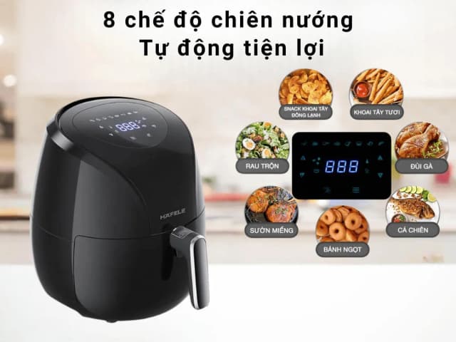 So sánh giá Nồi chiên không dầu Hafele 6.4 lít HS-AF601B (535.43.714) rẻ nhất? - Ảnh 16