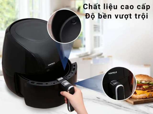 So sánh giá Nồi chiên không dầu Hafele 6.4 lít HS-AF601B (535.43.714) rẻ nhất? - Ảnh 7