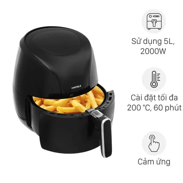 So sánh giá Nồi chiên không dầu Hafele 6.4 lít HS-AF601B (535.43.714) rẻ nhất? - Ảnh 10