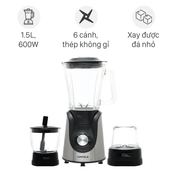 So sánh giá Máy xay sinh tố đa năng Hafele HSB-0621FS (535.43.277) rẻ nhất? - Ảnh 2