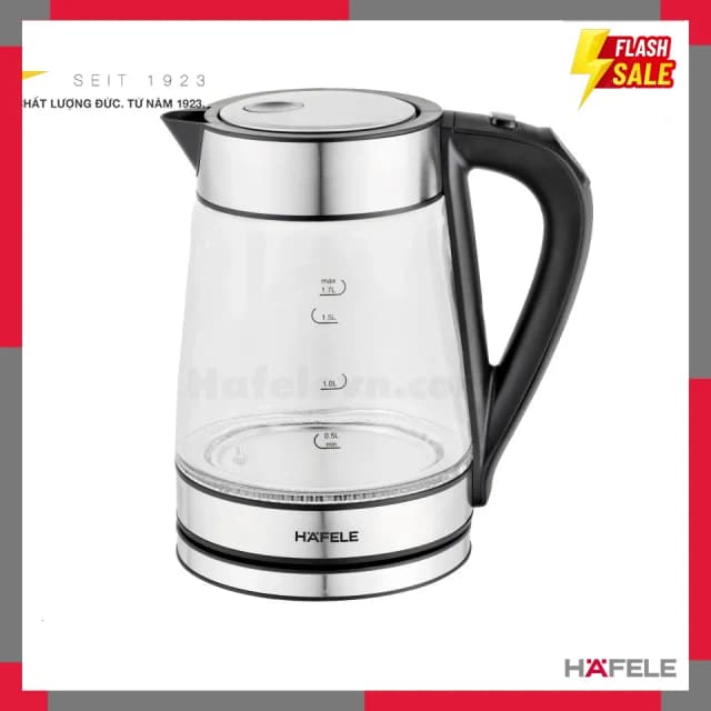 So sánh giá Bình đun siêu tốc Hafele 1.7 lít T-602C (535.43.732) rẻ nhất? - Ảnh 12