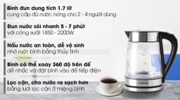 Bình đun siêu tốc Hafele 1.7 lít T-602C (535.43.732) - Giá rẻ nhất hôm nay - Ảnh 6