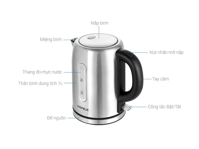 So sánh giá Bình đun siêu tốc Hafele 1 lít T-9017 (535.43.730) rẻ nhất? - Ảnh 3