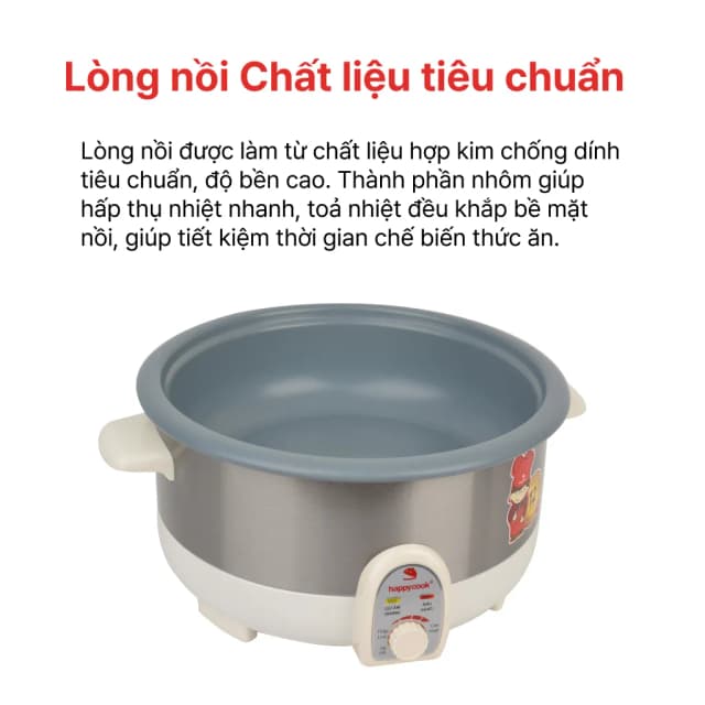 So sánh giá Nồi lẩu điện Happycook HCHP-350ST 3.5 lít rẻ nhất? - Ảnh 14