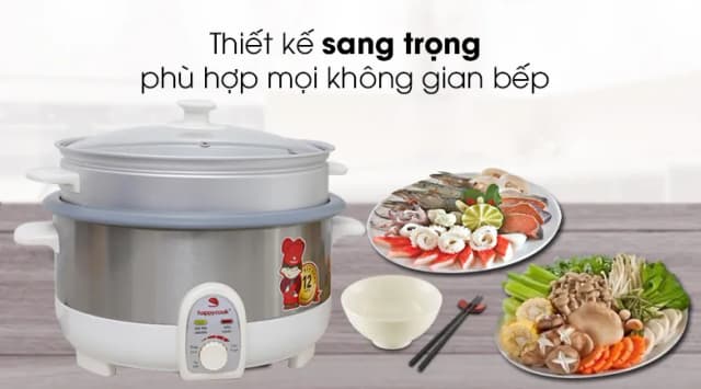So sánh giá Nồi lẩu điện Happycook HCHP-350ST 3.5 lít rẻ nhất? - Ảnh 6