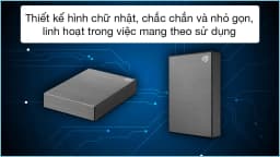 Ổ cứng di động HDD 2TB Seagate One Touch STKY2000404 Xám - Giá rẻ nhất hôm nay - Ảnh 2
