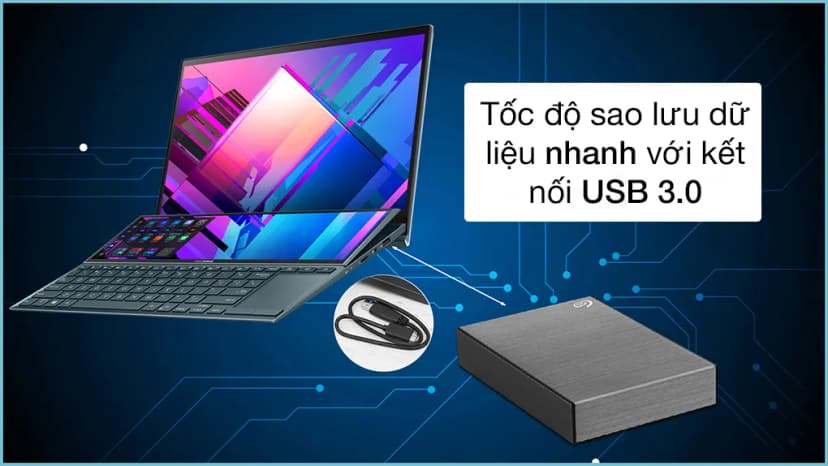 Ổ cứng di động HDD 2TB Seagate One Touch STKY2000404 Xám - Giá rẻ nhất hôm nay - Ảnh 3