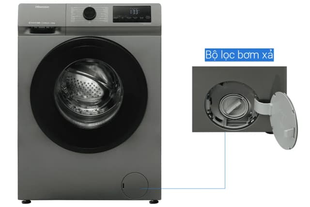 So sánh giá Máy giặt Hisense Inverter 8.5 kg WFQP8523BT rẻ nhất? - Ảnh 14