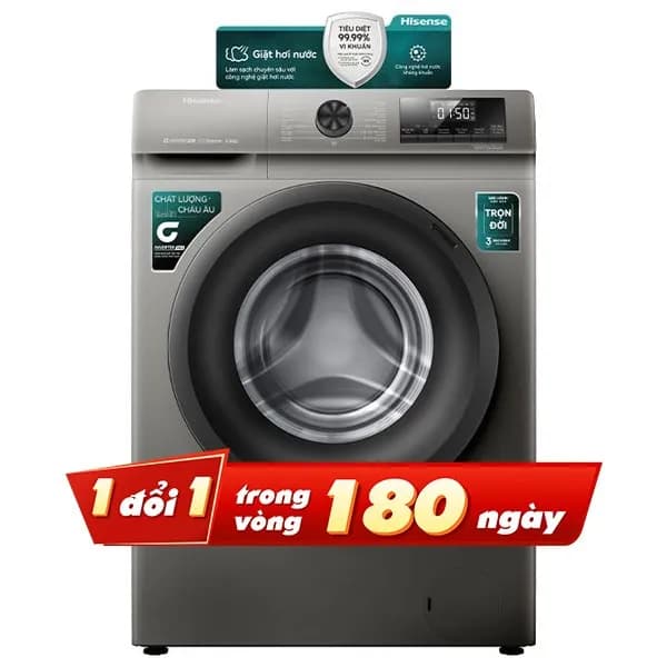 Máy giặt Hisense Inverter 8.5 kg WFQP8523BT - Giá rẻ nhất hôm nay - Ảnh 5