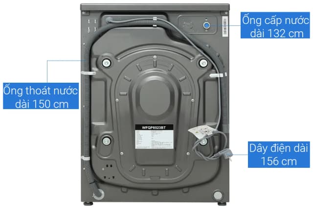 So sánh giá Máy giặt Hisense Inverter 8.5 kg WFQP8523BT rẻ nhất? - Ảnh 7