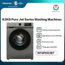 Máy giặt Hisense Inverter 8.5 kg WFQP8523BT - Giá rẻ nhất hôm nay - Ảnh 9