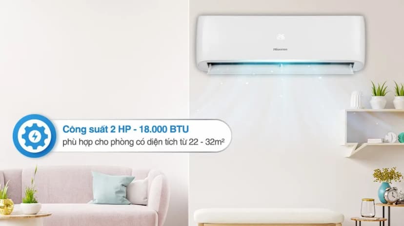 Máy lạnh Hisense Inverter 2 HP AS-18TR4RWSCA00 - Giá rẻ nhất hôm nay - Ảnh 2