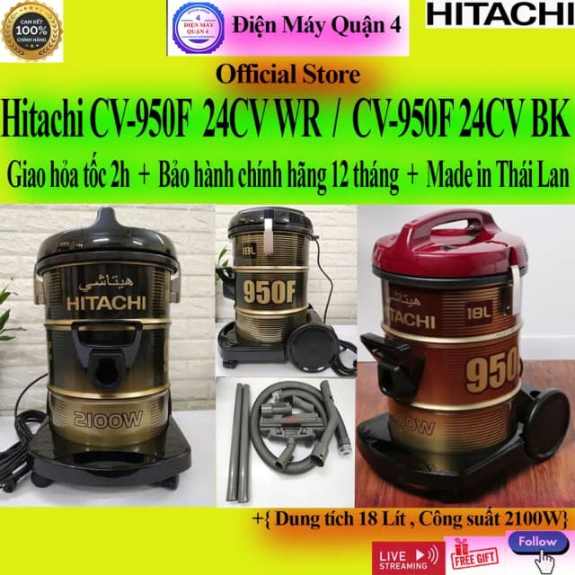 So sánh giá Máy hút bụi công nghiệp Hitachi CV-950F WR rẻ nhất? - Ảnh 13