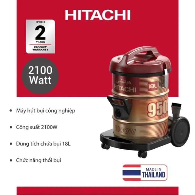 So sánh giá Máy hút bụi công nghiệp Hitachi CV-950F WR rẻ nhất? - Ảnh 17