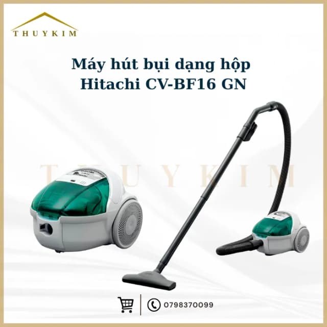 So sánh giá Máy hút bụi dạng hộp Hitachi CV-BF16 GN rẻ nhất? - Ảnh 10