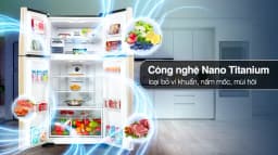 So sánh giá Tủ lạnh Hitachi Inverter 509 lít Multi Door R-FW650PGV8 GBK - Tìm sản phẩm giá rẻ nhất - Ảnh 5