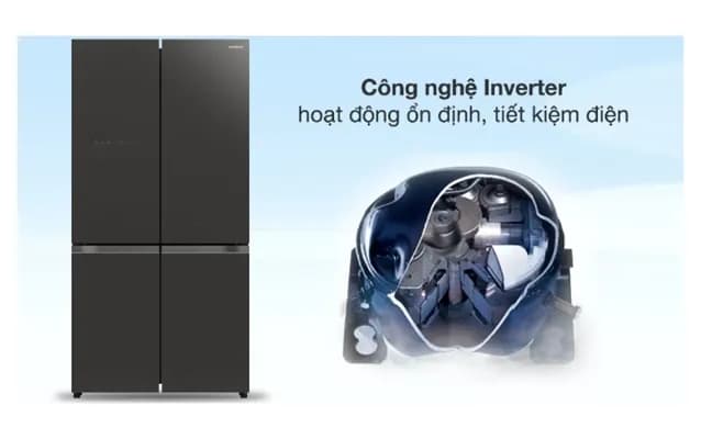 So sánh giá Tủ lạnh Hitachi Inverter 569 lít Multi Door R-WB640VGV0 GMG rẻ nhất? - Ảnh 16