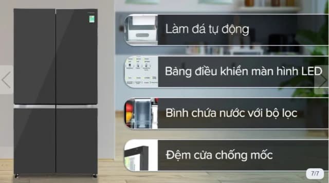 So sánh giá Tủ lạnh Hitachi Inverter 569 lít Multi Door R-WB640VGV0 GMG rẻ nhất? - Ảnh 17