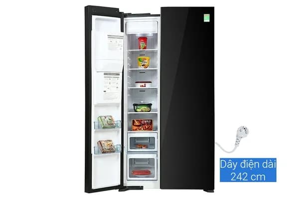 So sánh giá Tủ lạnh Hitachi Inverter 573 lít Side By Side R-SX800GPGV0 GBK rẻ nhất? - Ảnh 11