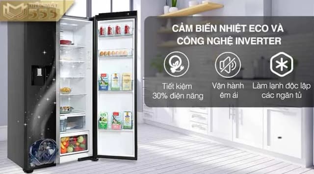 So sánh giá Tủ lạnh Hitachi Inverter 573 lít Side By Side R-SX800GPGV0 GBK rẻ nhất? - Ảnh 18