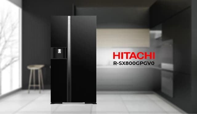 So sánh giá Tủ lạnh Hitachi Inverter 573 lít Side By Side R-SX800GPGV0 GBK rẻ nhất? - Ảnh 7