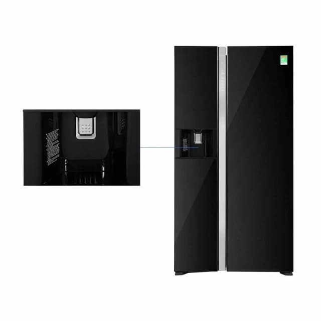 So sánh giá Tủ lạnh Hitachi Inverter 573 lít Side By Side R-SX800GPGV0 GBK rẻ nhất? - Ảnh 9