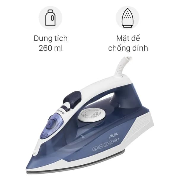 So sánh giá Bàn ủi hơi nước AVA RC-2022 2400W rẻ nhất? - Ảnh 2