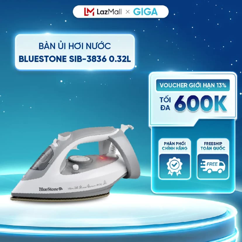So sánh giá Bàn ủi hơi nước BlueStone SIB-3836 3100W - Tìm sản phẩm giá rẻ nhất - Ảnh 11