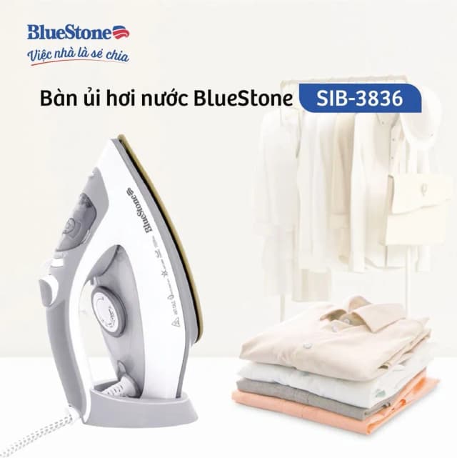 So sánh giá Bàn ủi hơi nước BlueStone SIB-3836 3100W rẻ nhất? - Ảnh 5