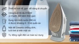 So sánh giá Bàn ủi hơi nước BlueStone SIB-3836 3100W - Tìm sản phẩm giá rẻ nhất - Ảnh 6