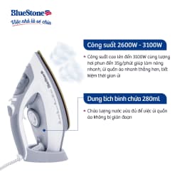 So sánh giá Bàn ủi hơi nước BlueStone SIB-3836 3100W - Tìm sản phẩm giá rẻ nhất - Ảnh 7