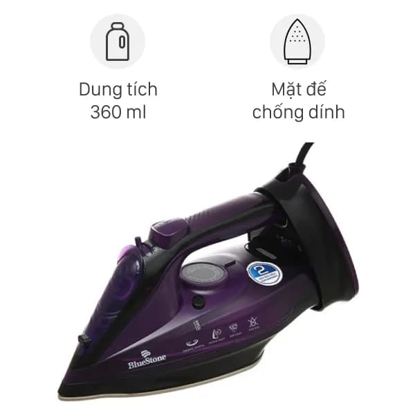 Bàn ủi hơi nước không dây BlueStone SIB-3854 2400W - Ảnh 16