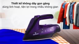 So sánh giá Bàn ủi hơi nước không dây BlueStone SIB-3854 2400W - Tìm sản phẩm giá rẻ nhất - Ảnh 2