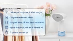 So sánh giá Bàn ủi hơi nước cầm tay Philips STH1000/10 980W - Tìm sản phẩm giá rẻ nhất - Ảnh 5