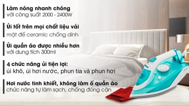 Top 1 so sánh giá Bàn ủi hơi nước Dmax HJ-8062 2400W - Tìm sản phẩm giá rẻ nhất - Ảnh 17