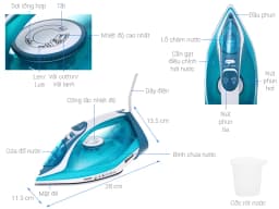 Bàn ủi hơi nước Dmax HJ-8062 2400W - Giá rẻ nhất hôm nay - Ảnh 5
