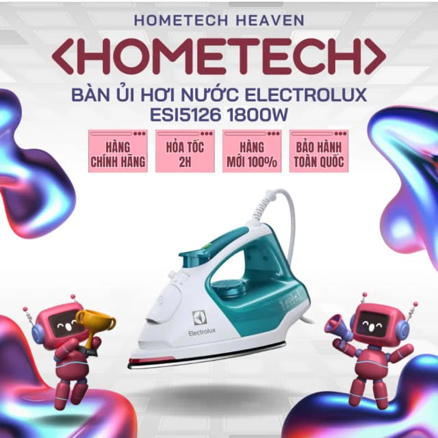 Top 1 so sánh giá Bàn ủi hơi nước Electrolux ESI5126 1800W - Tìm sản phẩm giá rẻ nhất - Ảnh 22