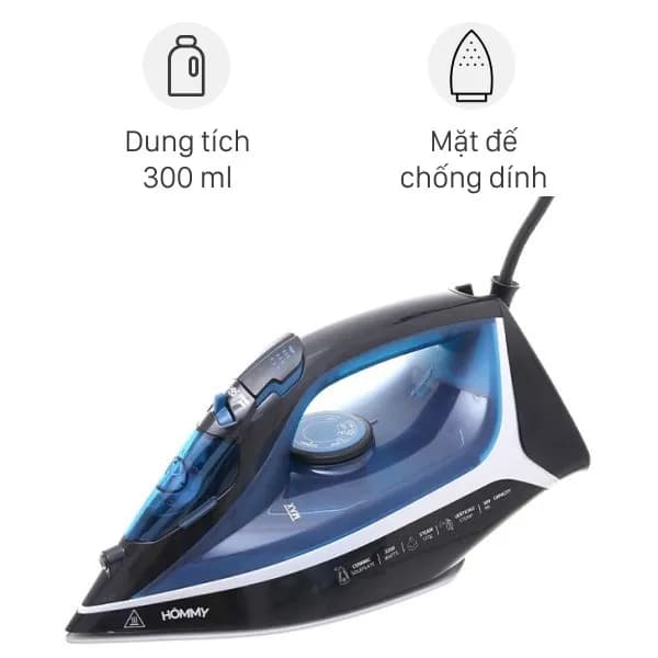 Top 1 so sánh giá Bàn ủi hơi nước Hommy HJ-8060 2200W - Tìm sản phẩm giá rẻ nhất - Ảnh 4