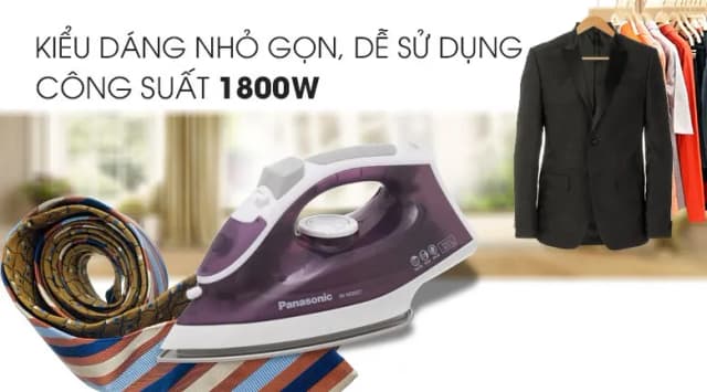 So sánh giá Bàn ủi hơi nước Panasonic NI-M300TVRA 1800W rẻ nhất? - Ảnh 9